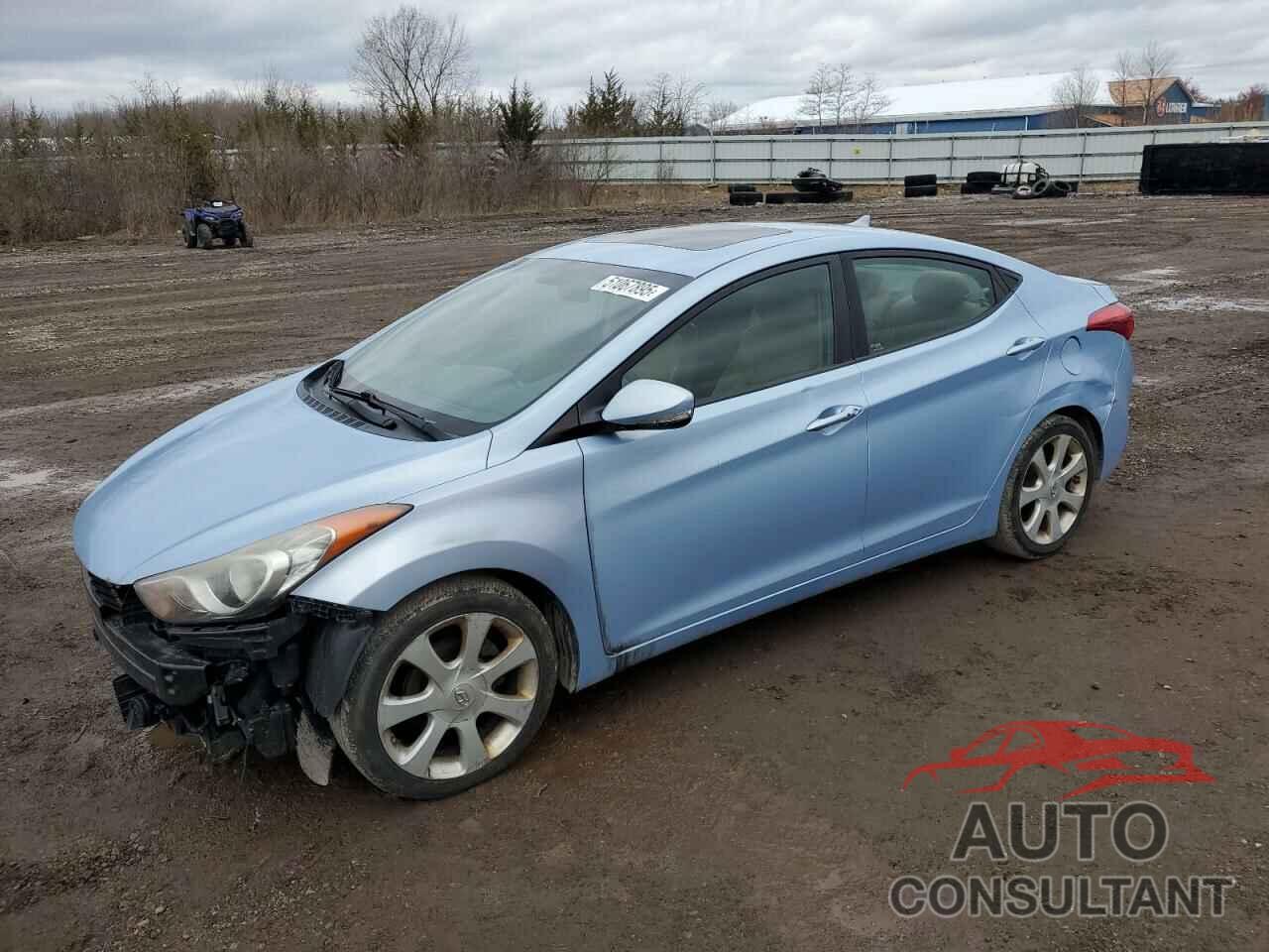 HYUNDAI ELANTRA 2012 - KMHDH4AE5CU348171