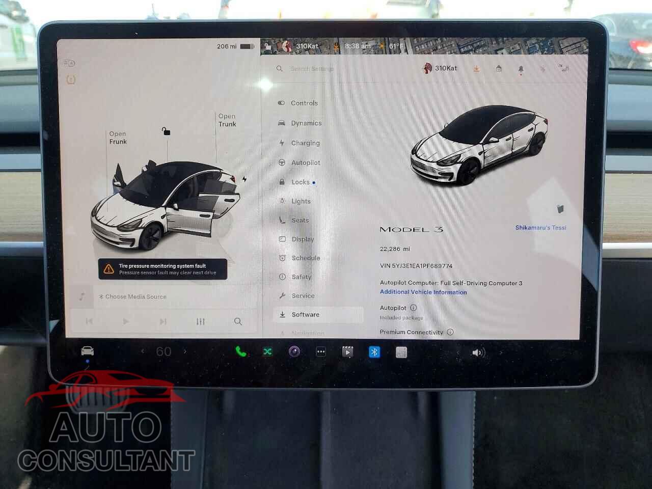 TESLA MODEL 3 2023 - 5YJ3E1EA1PF689774