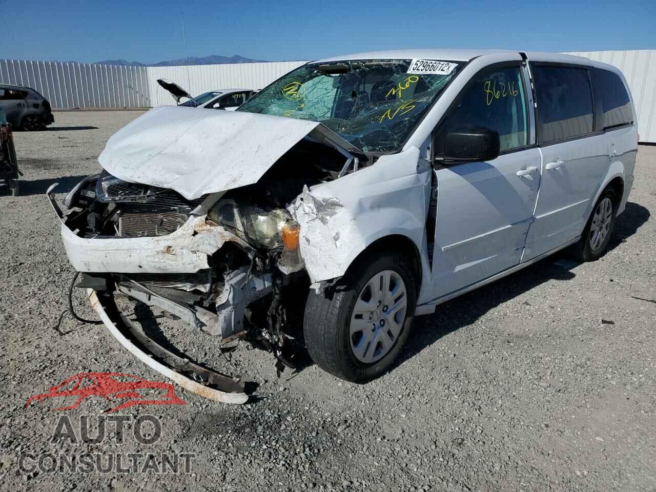 DODGE GRAND CARA 2016 - 2C4RDGBG6GR396837