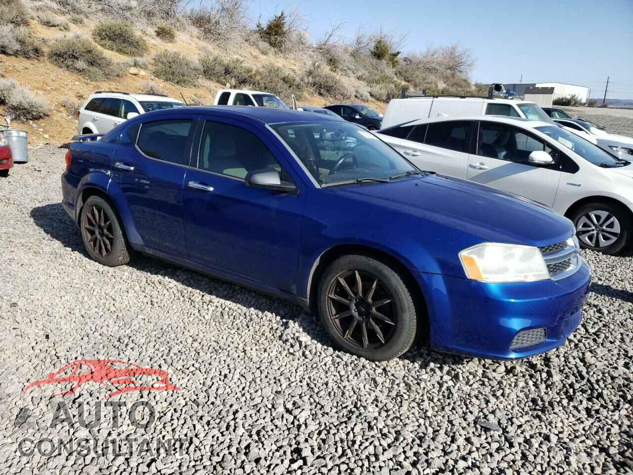 DODGE AVENGER 2012 - 1C3CDZAG2CN287385