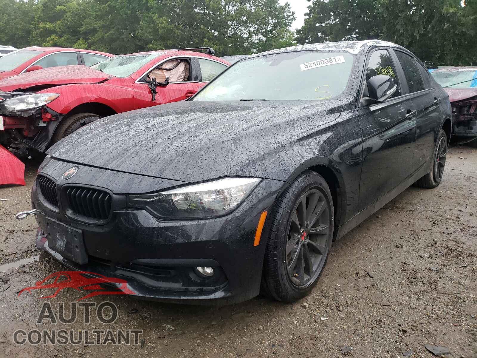 BMW 3 SERIES 2017 - WBA8A3C38HA067200