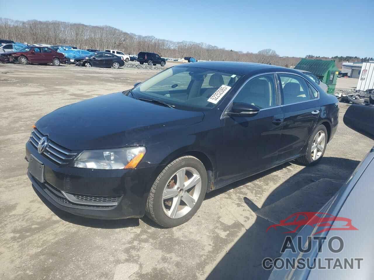 VOLKSWAGEN PASSAT 2012 - 1VWBP7A39CC102662