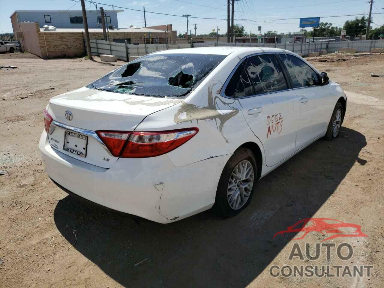 TOYOTA CAMRY 2016 - 4T4BF1FK0GR524484