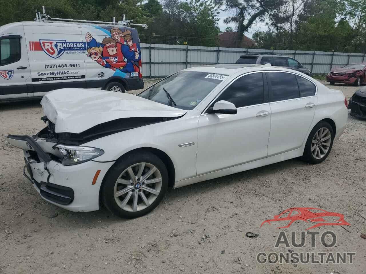 BMW 5 SERIES 2014 - WBAFV3C54EDZ33451