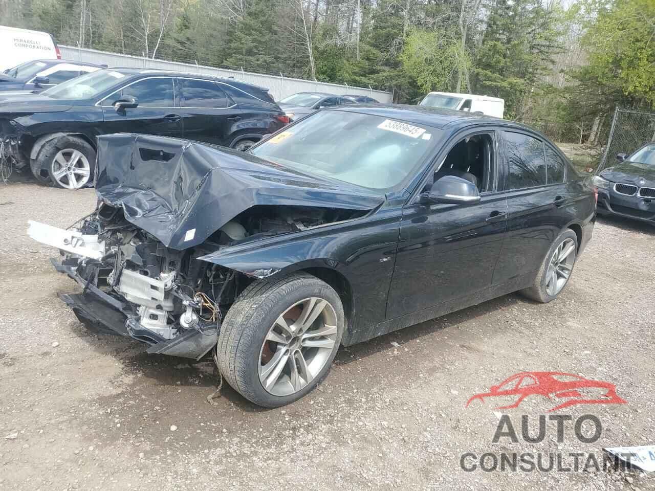 BMW 3 SERIES 2012 - WBA3A5C52CF257643