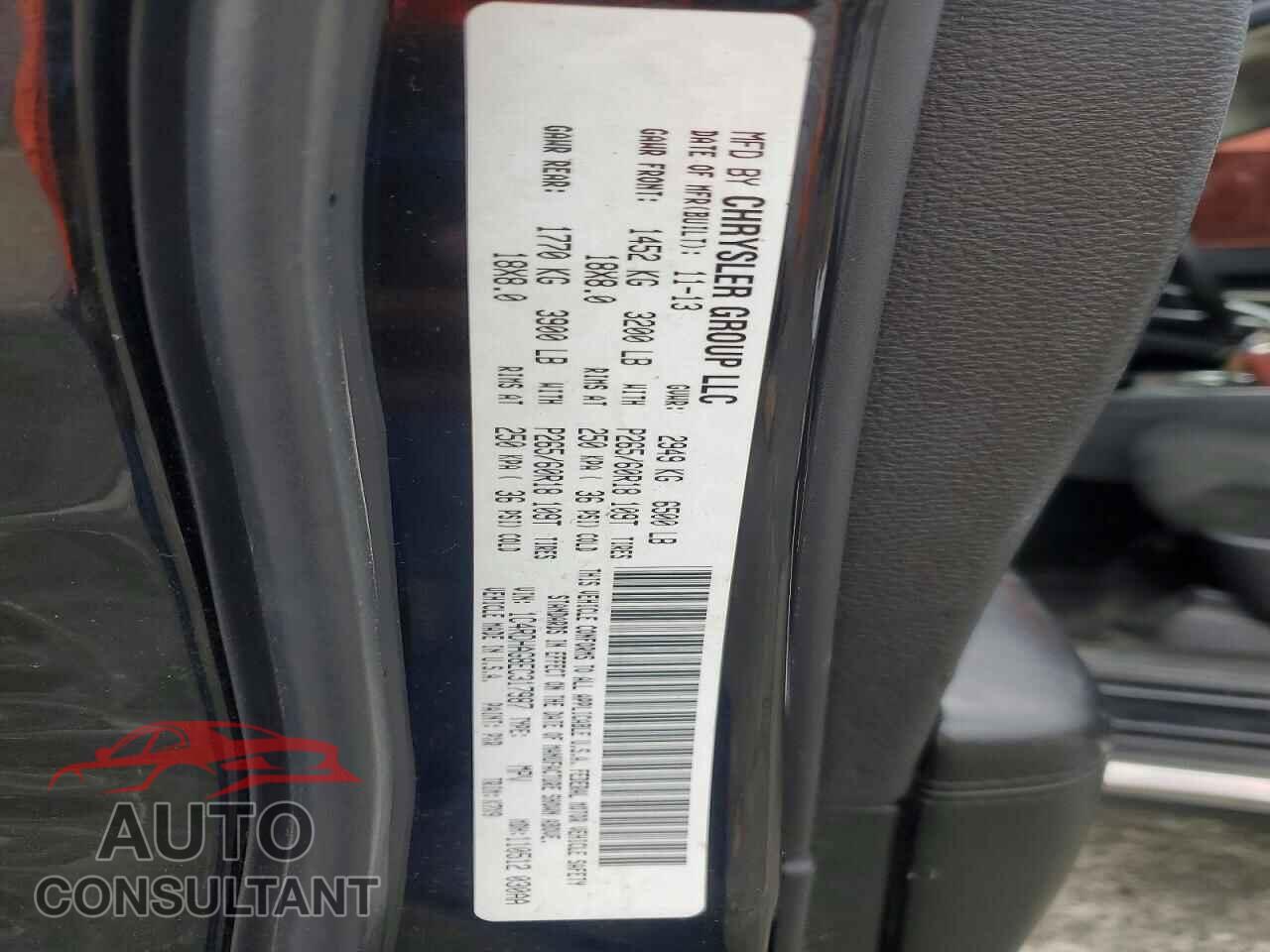 DODGE DURANGO 2014 - 1C4RDHAG8EC317987