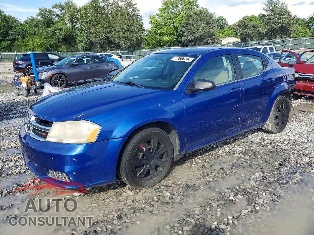 DODGE AVENGER 2013 - 1C3CDZAB2DN615751