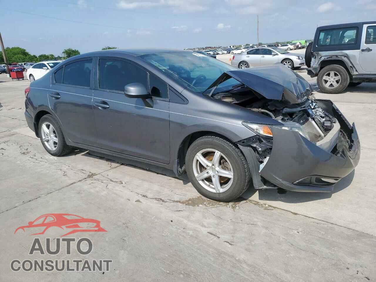 HONDA CIVIC 2013 - 2HGFB2F53DH564134