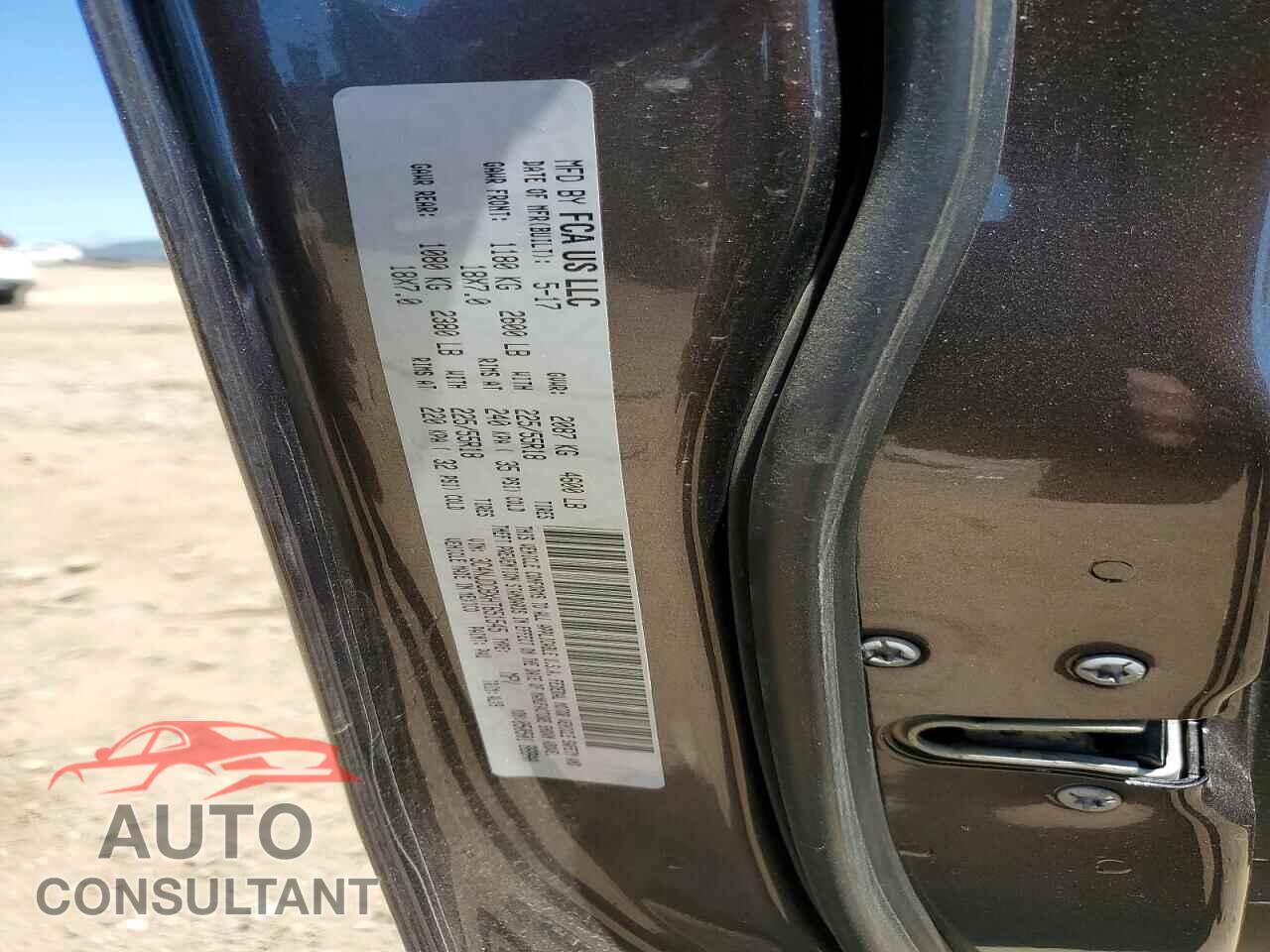 JEEP COMPASS 2017 - 3C4NJDCBXHT651545