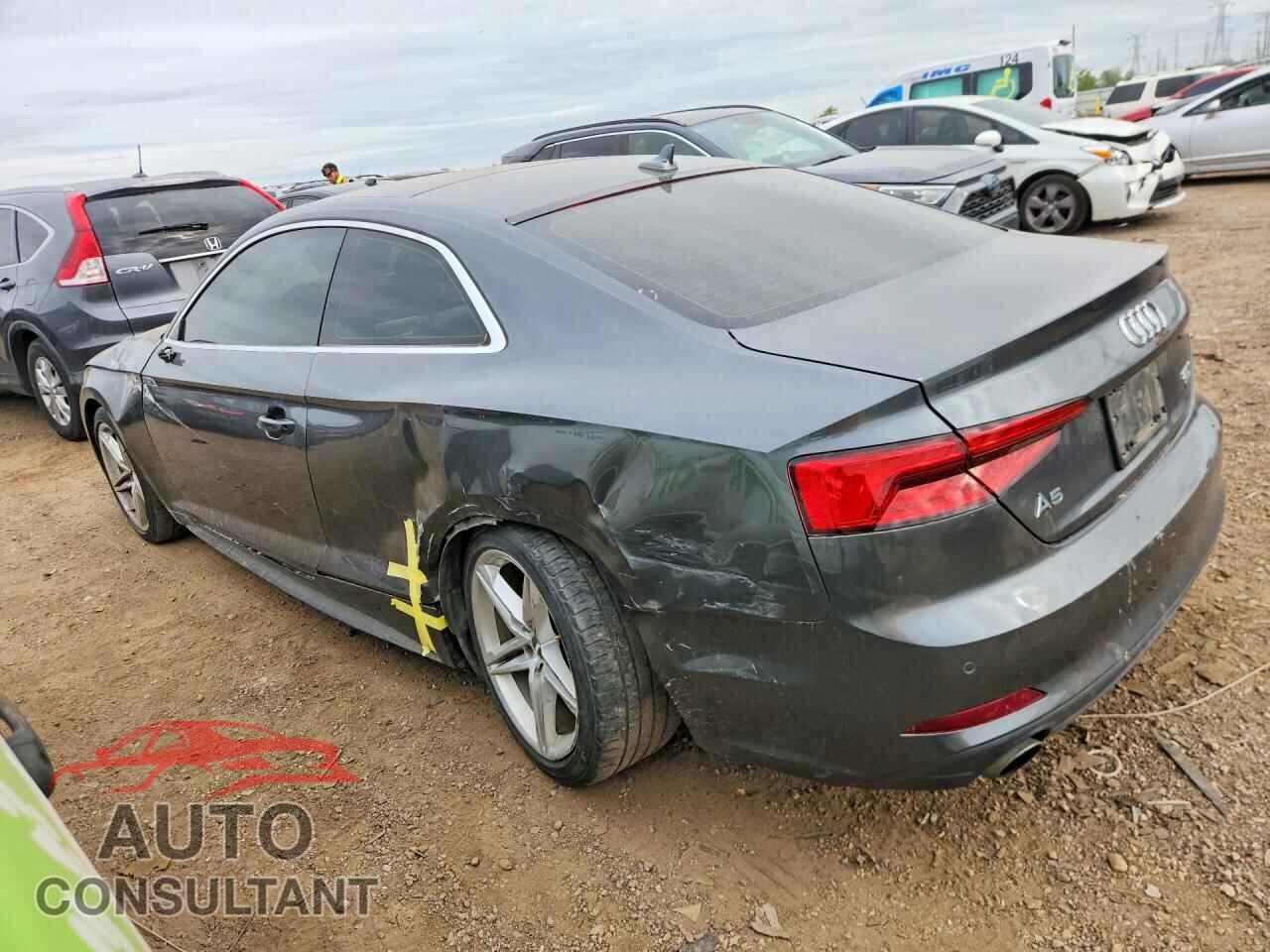 AUDI A5 2018 - WAU8NAF58JA005209