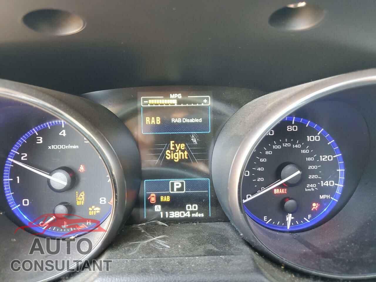 SUBARU OUTBACK 2017 - 4S4BSANC1H3401977