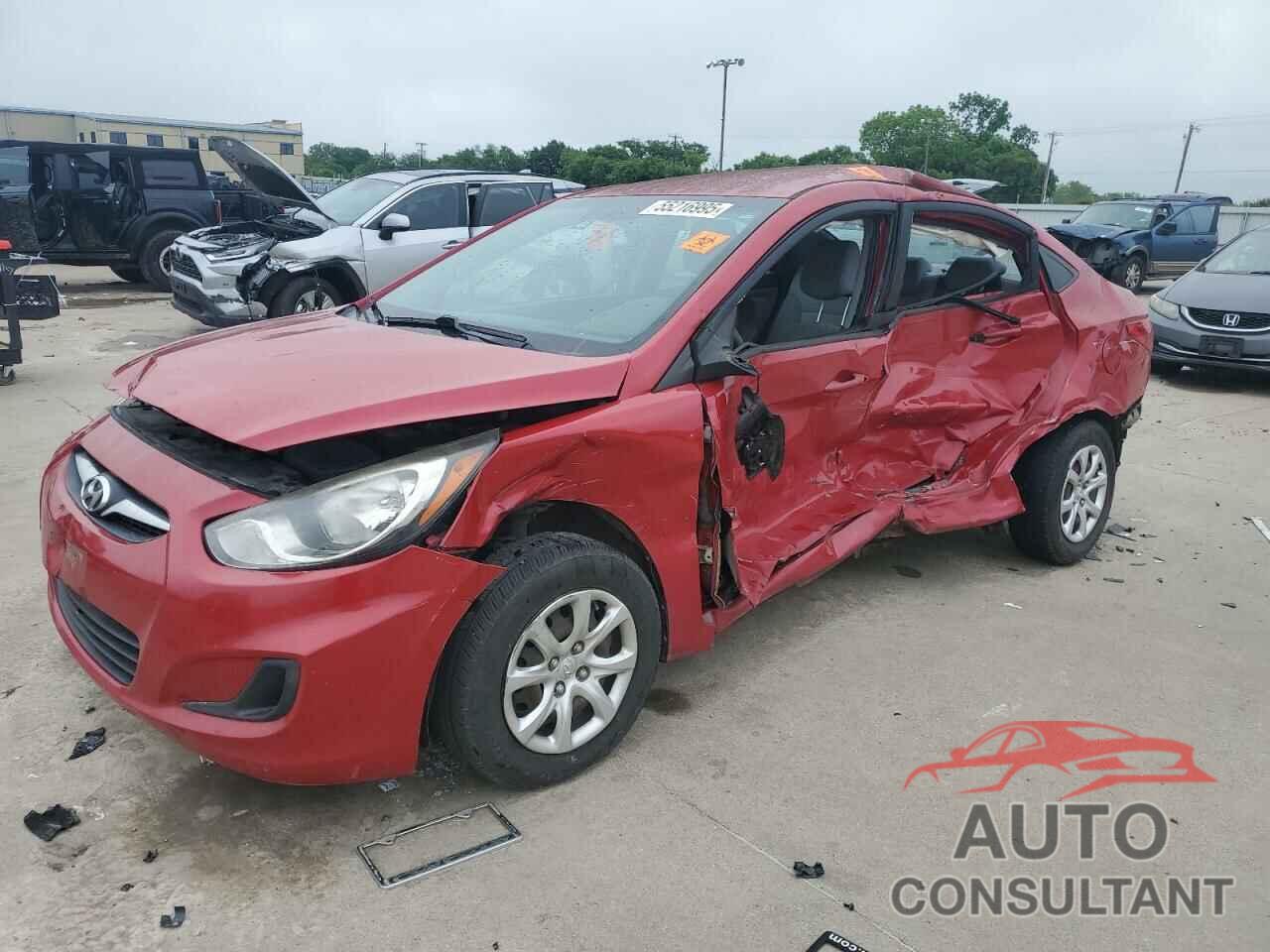 HYUNDAI ACCENT 2013 - KMHCT4AE7DU288776