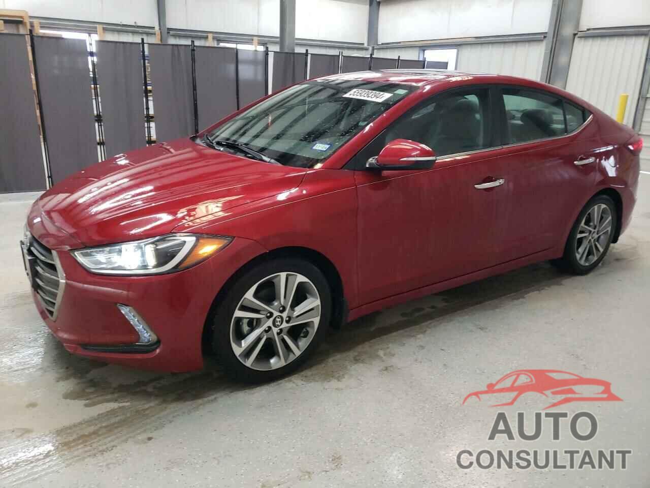 HYUNDAI ELANTRA 2017 - KMHD84LF1HU355518