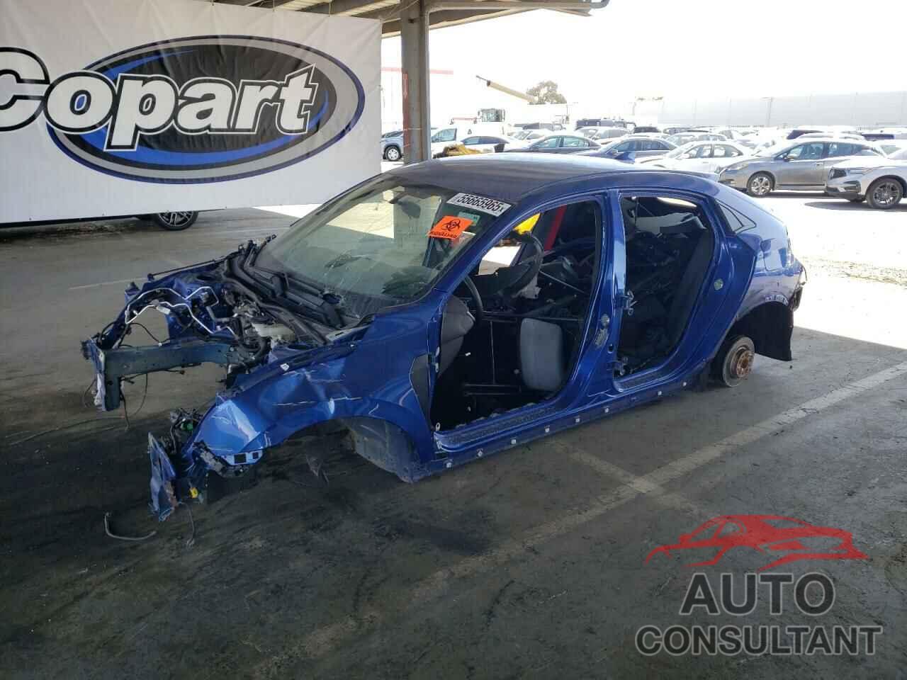 HONDA CIVIC 2019 - SHHFK8G72KU200838