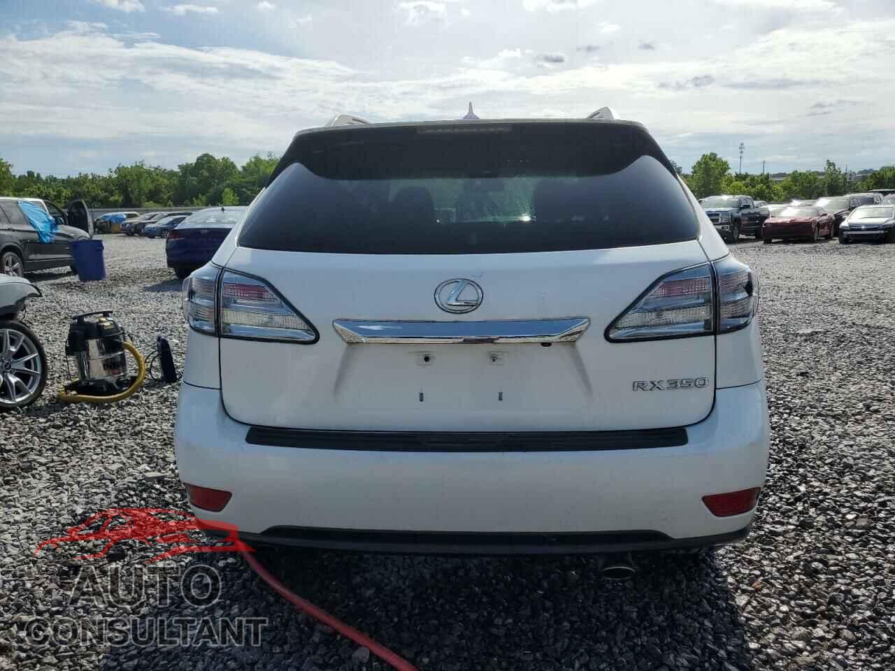 LEXUS RX350 2010 - 2T2ZK1BA6AC002061