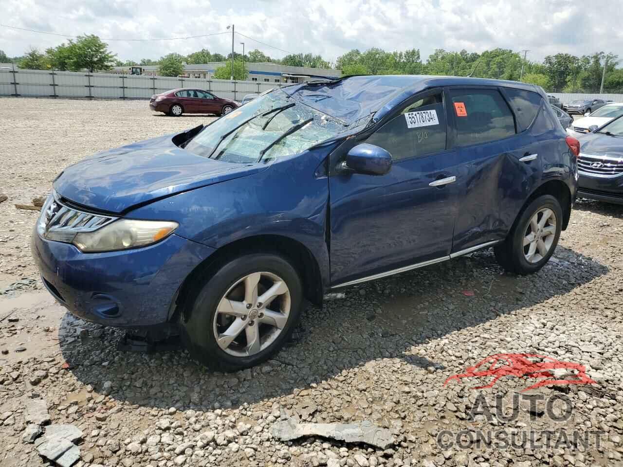 NISSAN MURANO 2009 - JN8AZ18UX9W021489