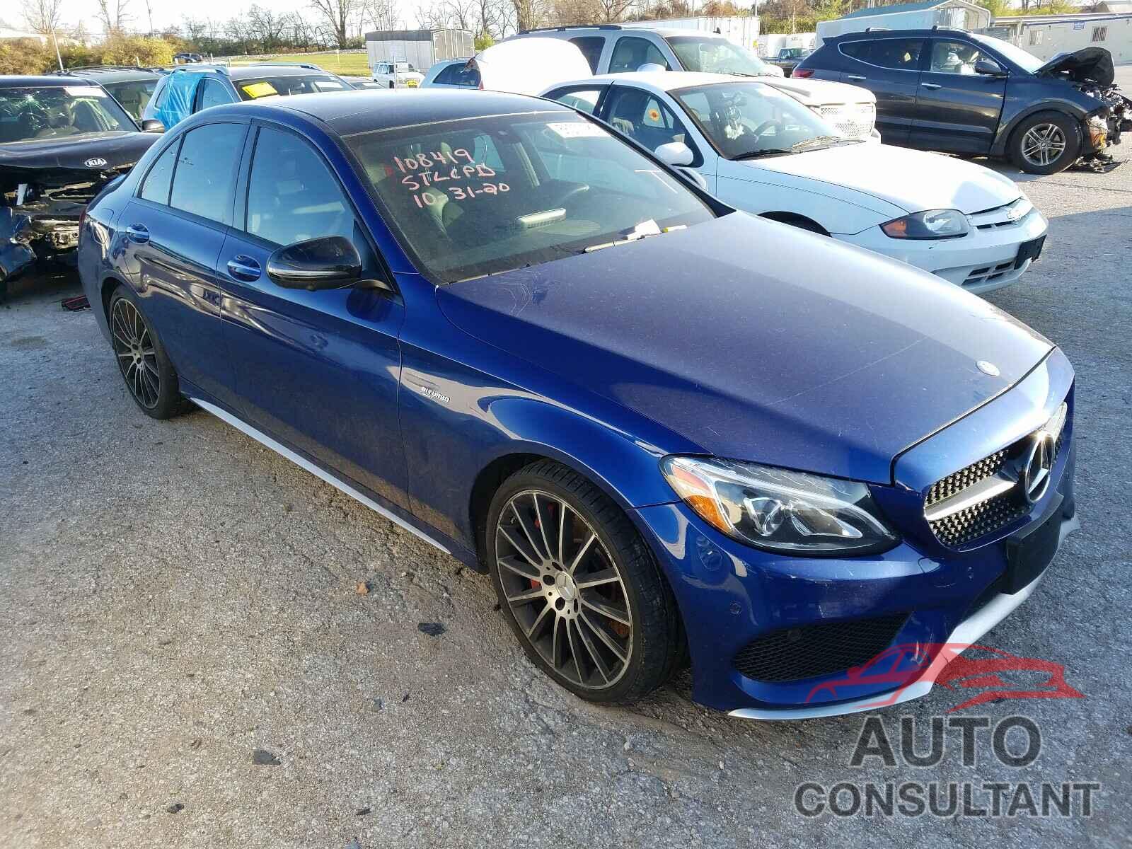 MERCEDES-BENZ C-CLASS 2017 - 55SWF6EB1HU209040