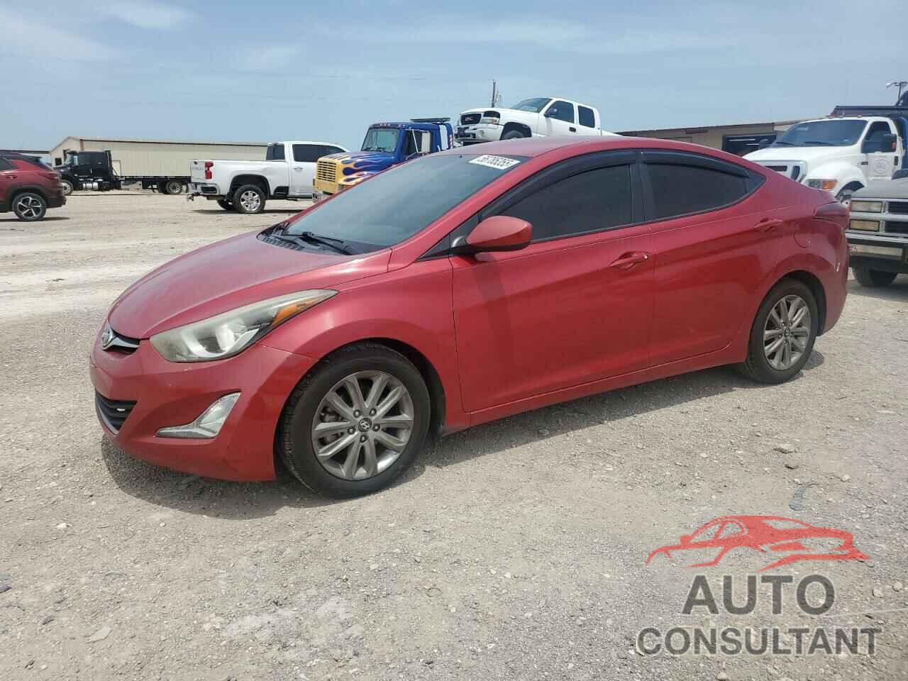 HYUNDAI ELANTRA 2016 - KMHDH4AE4GU503315