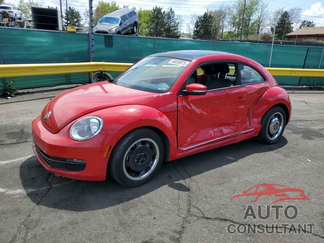 VOLKSWAGEN BEETLE 2013 - 3VWJP7AT3DM602652