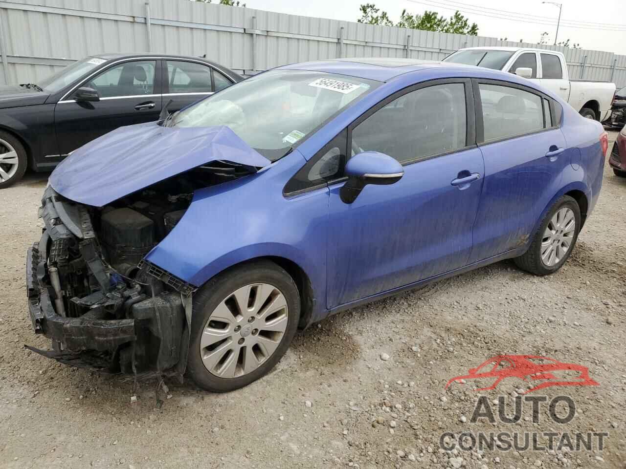 KIA RIO 2012 - KNADN4A31C6069958