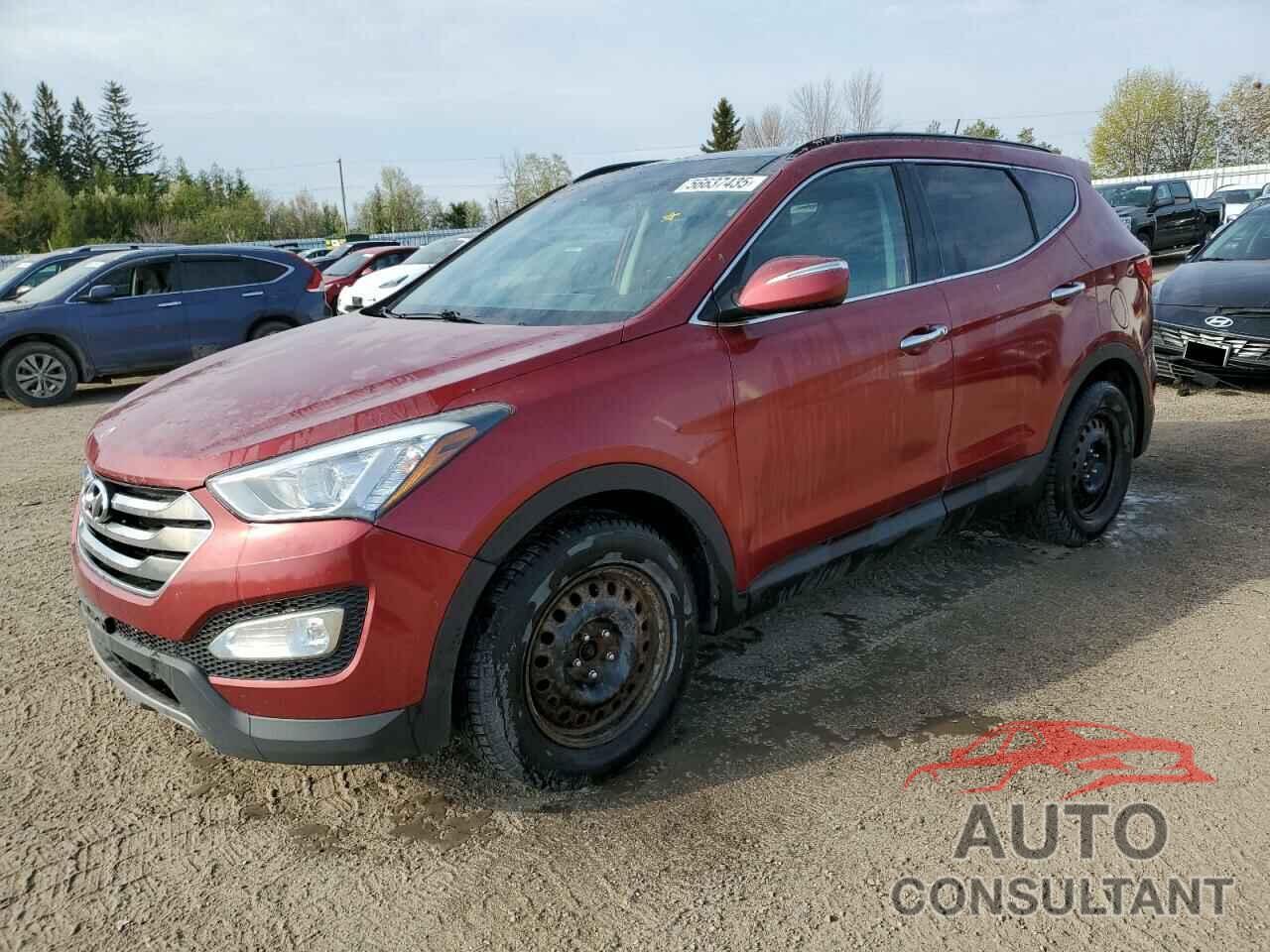 HYUNDAI SANTA FE 2014 - 5XYZUDLA6EG182084