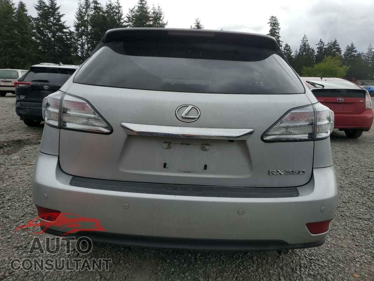 LEXUS RX350 2012 - 2T2BK1BA7CC126344