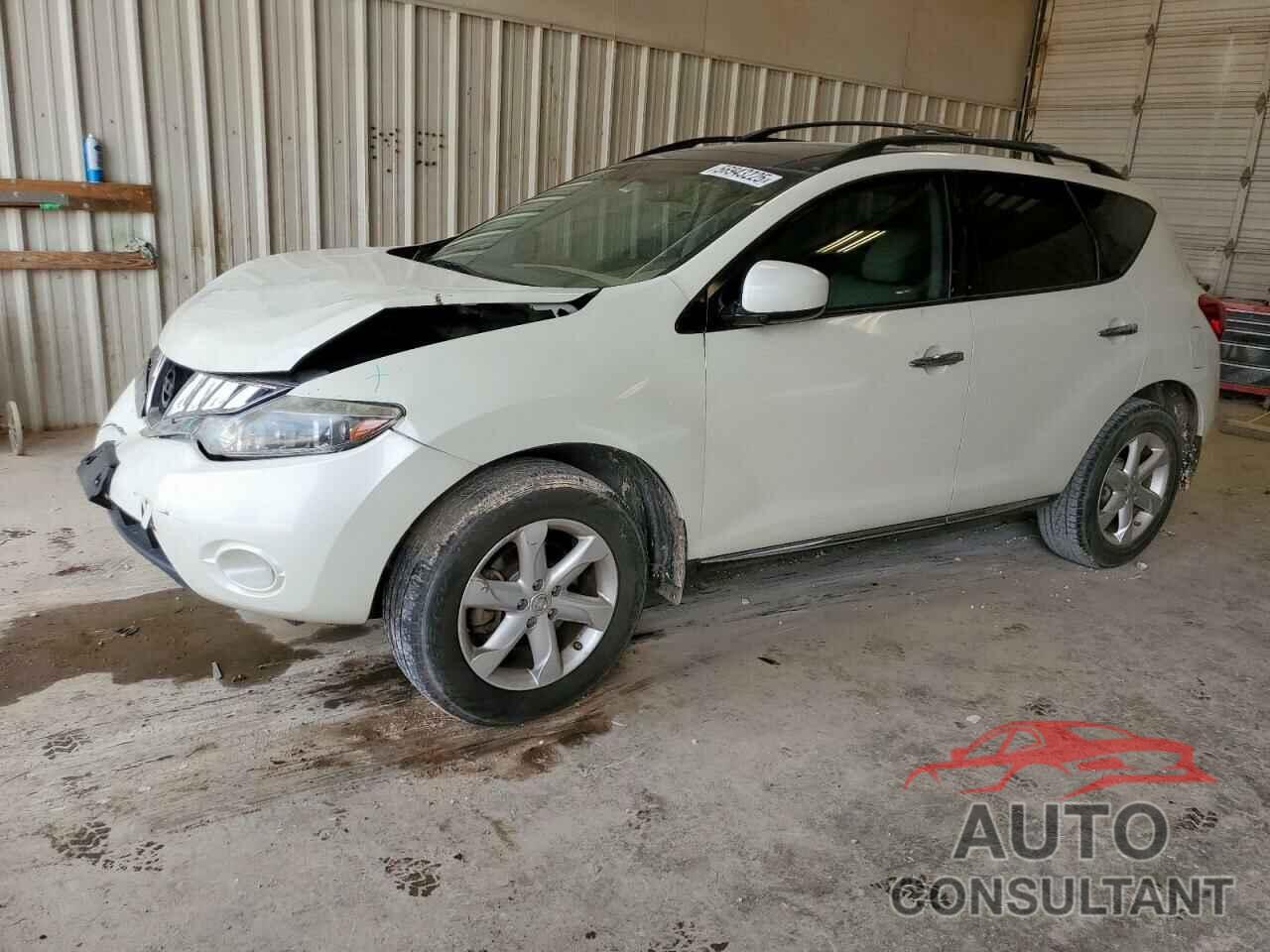 NISSAN MURANO 2009 - JN8AZ18UX9W005843