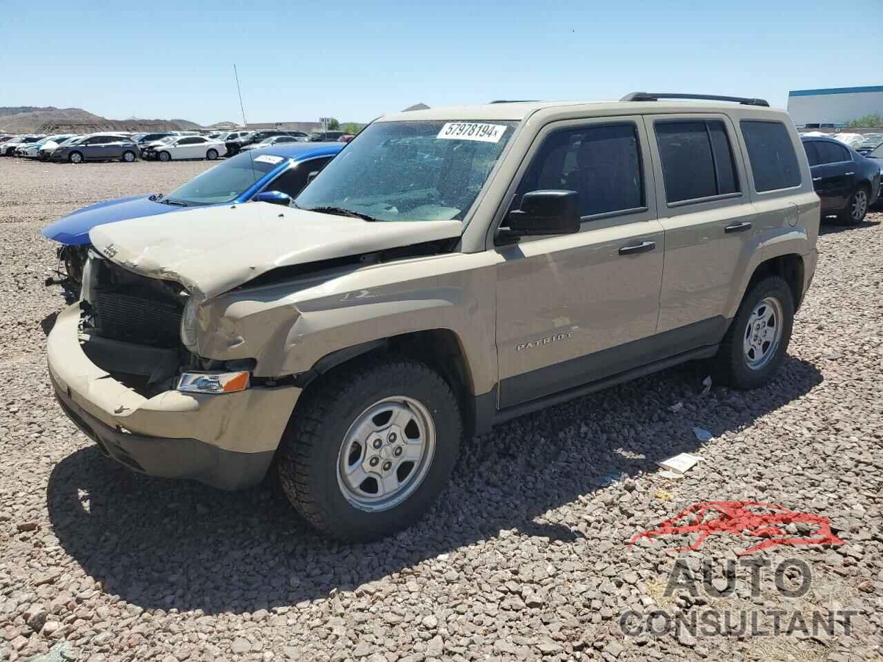 JEEP PATRIOT 2016 - 1C4NJPBB6GD802856