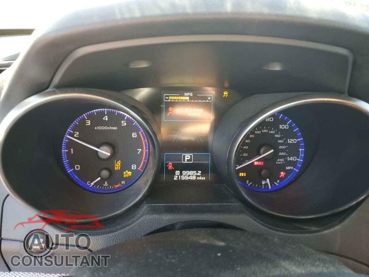 SUBARU OUTBACK 2016 - 4S4BSBHCXG3201227