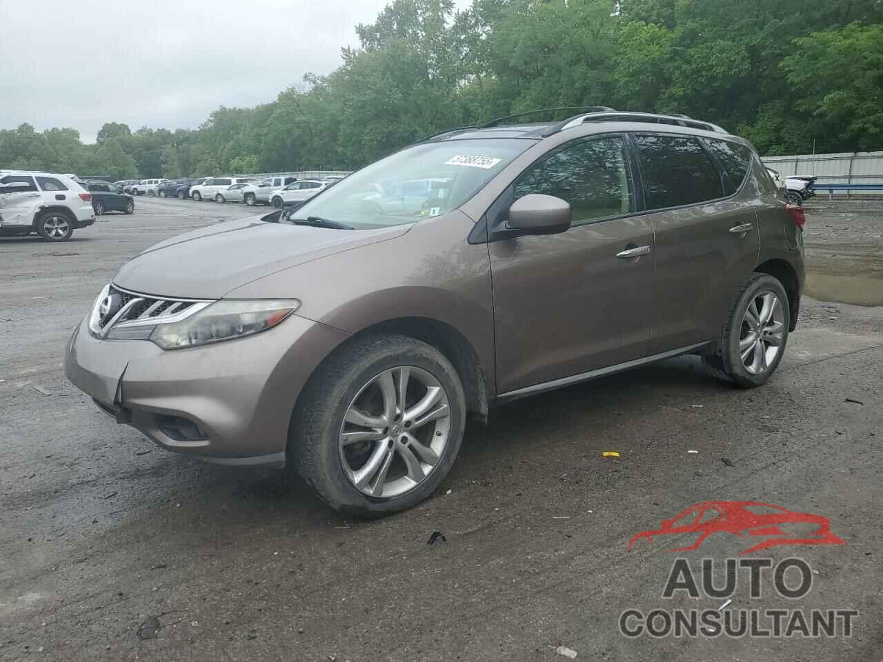 NISSAN MURANO 2011 - JN8AZ1MW0BW155375