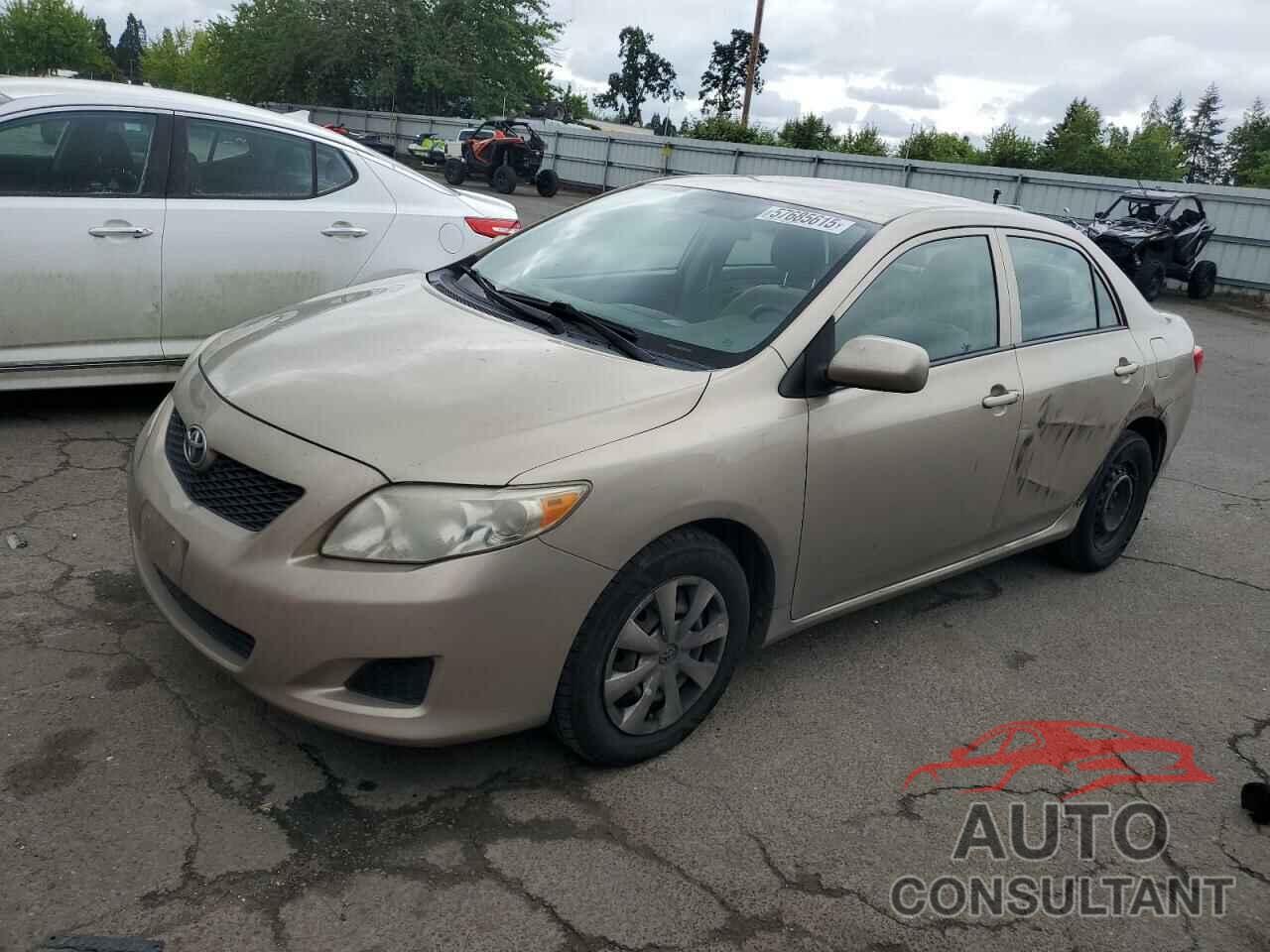 TOYOTA COROLLA 2009 - 1NXBU40E59Z005776
