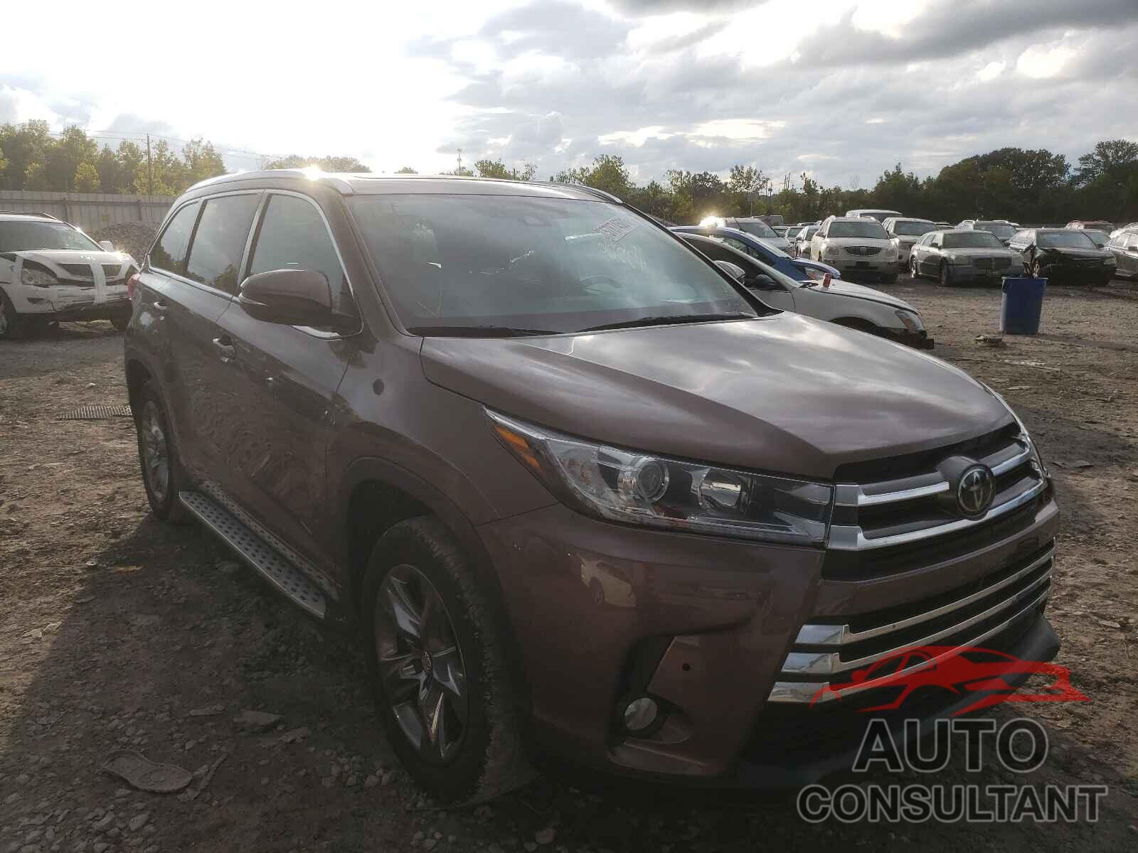 TOYOTA HIGHLANDER 2017 - 5TDYZRFHXHS188951