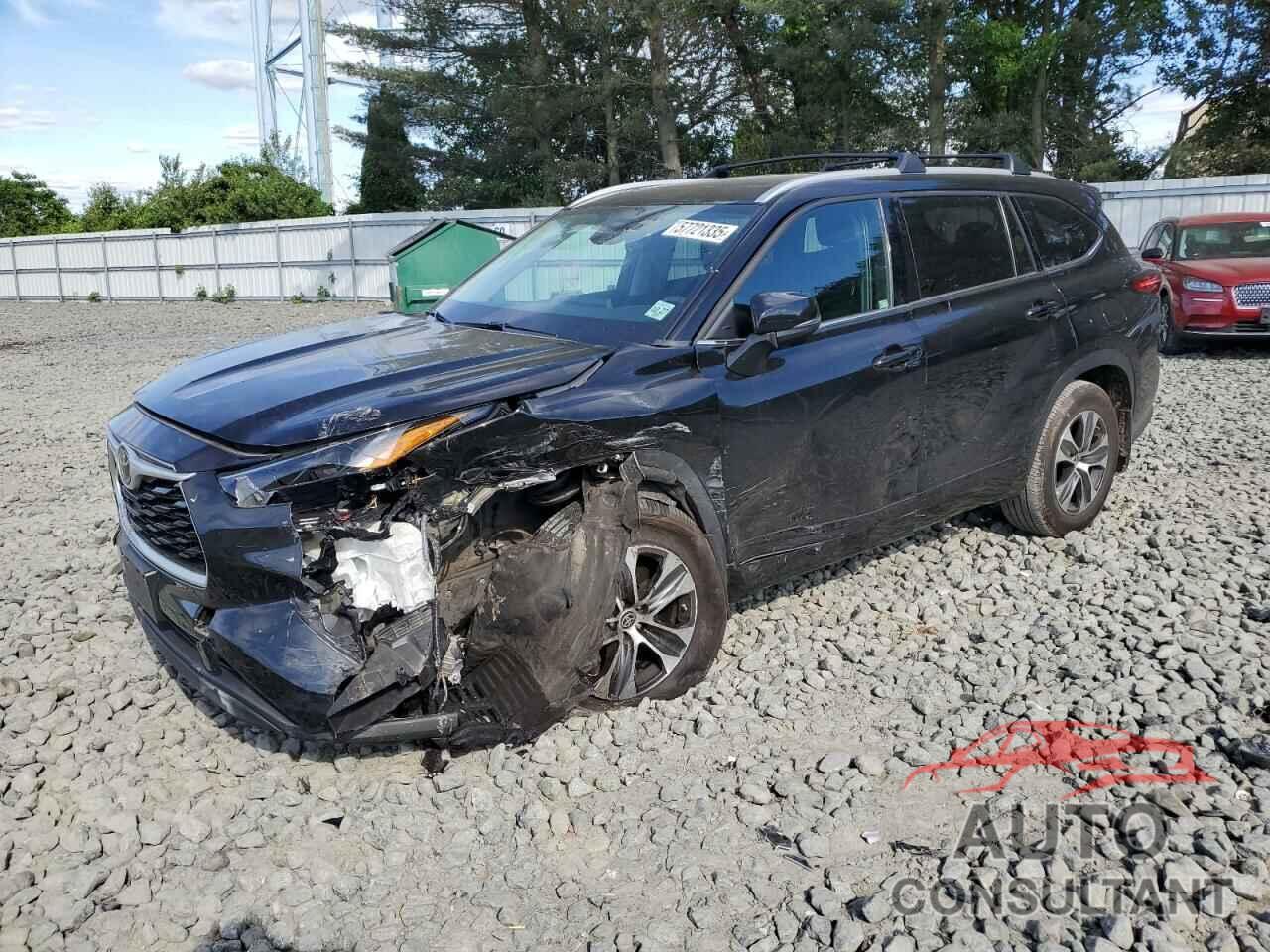 TOYOTA HIGHLANDER 2022 - 5TDGZRBH9NS593194