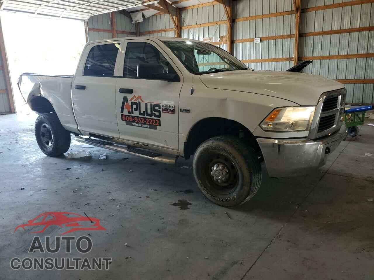 DODGE RAM 2500 2012 - 3C6TD5CT2CG324367