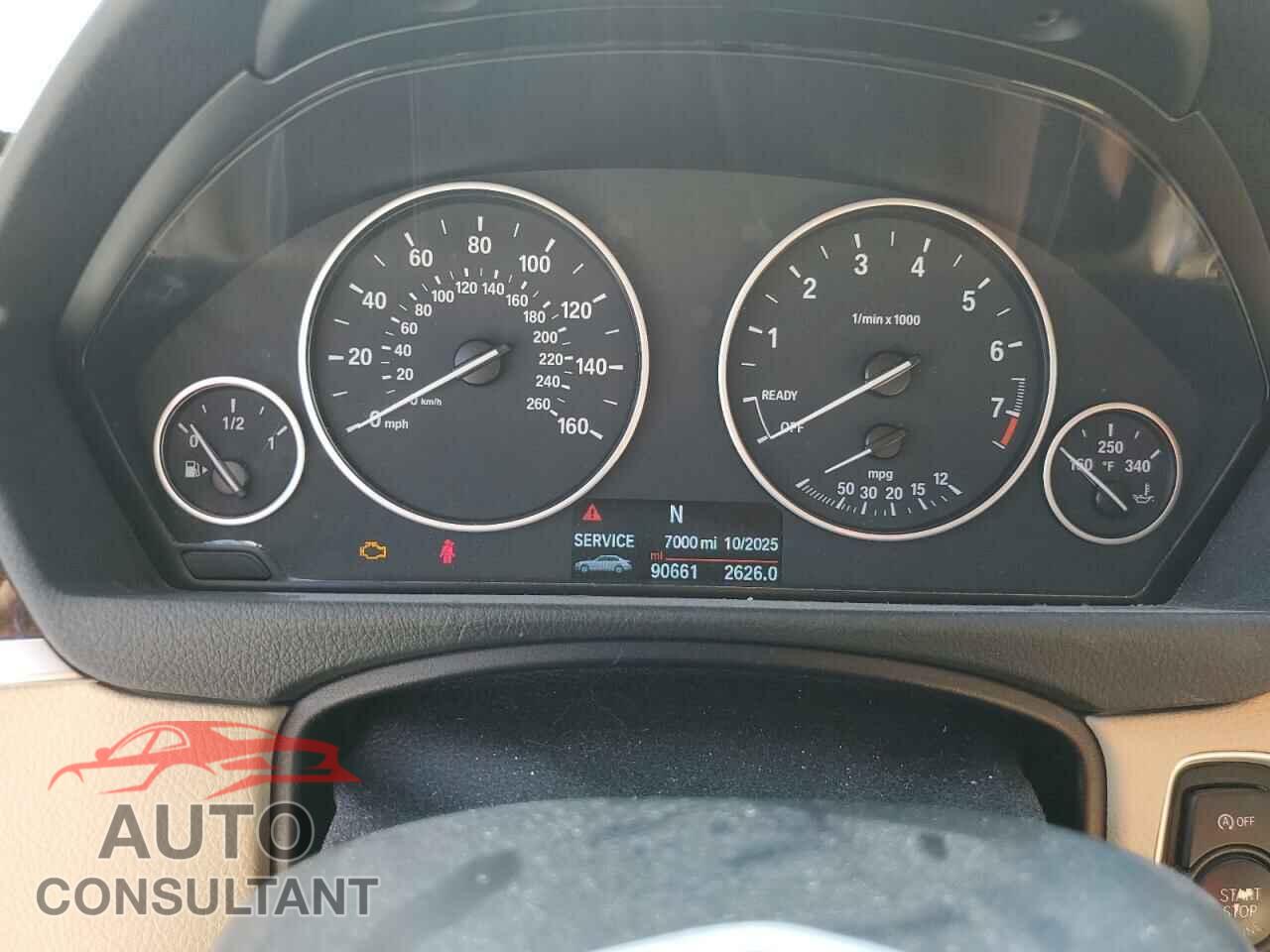 BMW 3 SERIES 2015 - WBA3A5G52FNS87584
