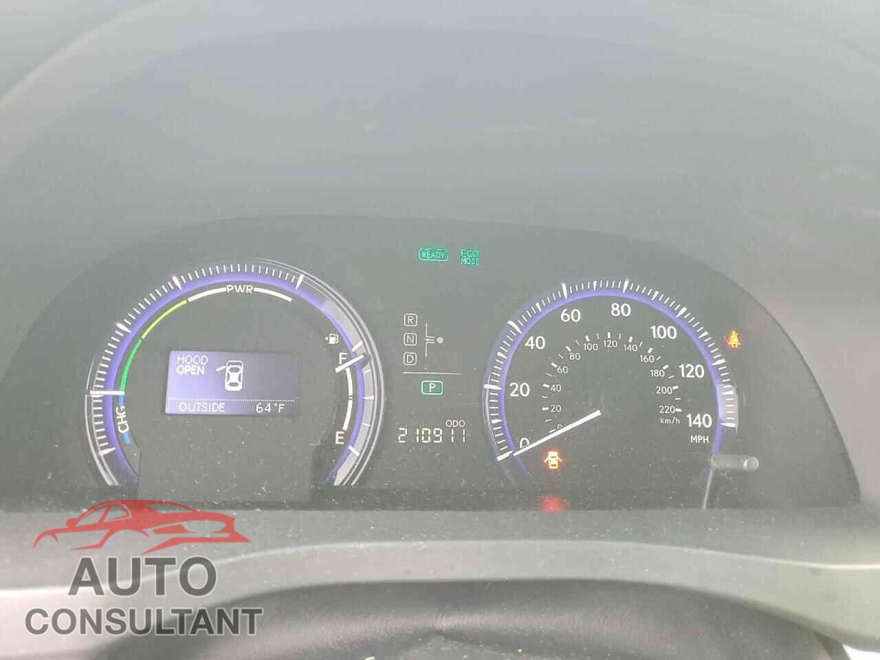 LEXUS HS 2011 - JTHBB1BA8B2046650