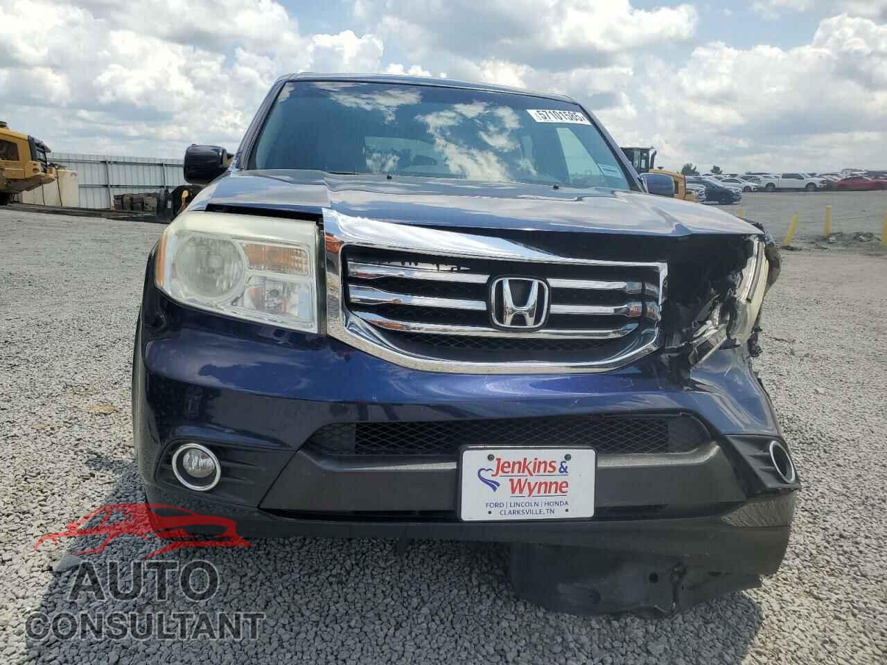HONDA PILOT 2013 - 5FNYF3H55DB021033