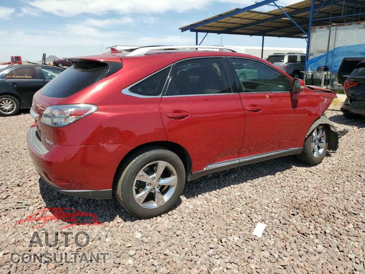 LEXUS RX350 2012 - JTJZK1BA8C2414596