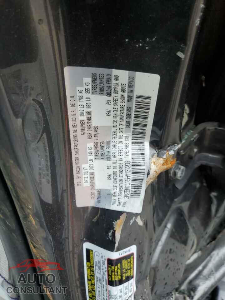 MAZDA 3 2017 - 3MZBN1U75HM137206