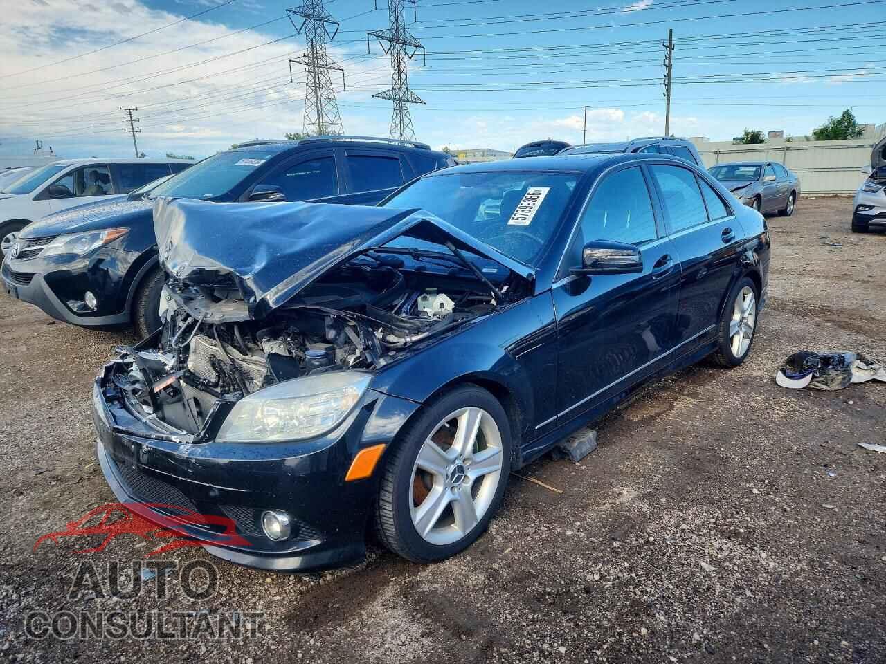 MERCEDES-BENZ C-CLASS 2010 - WDDGF8BB5AF421288