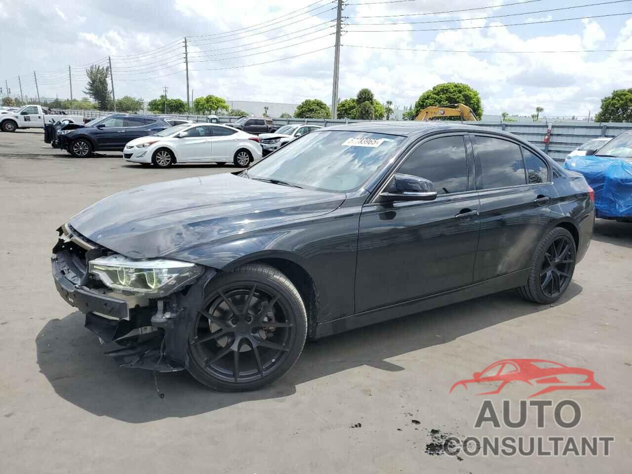 BMW 3 SERIES 2016 - WBA8E9G52GNT81550