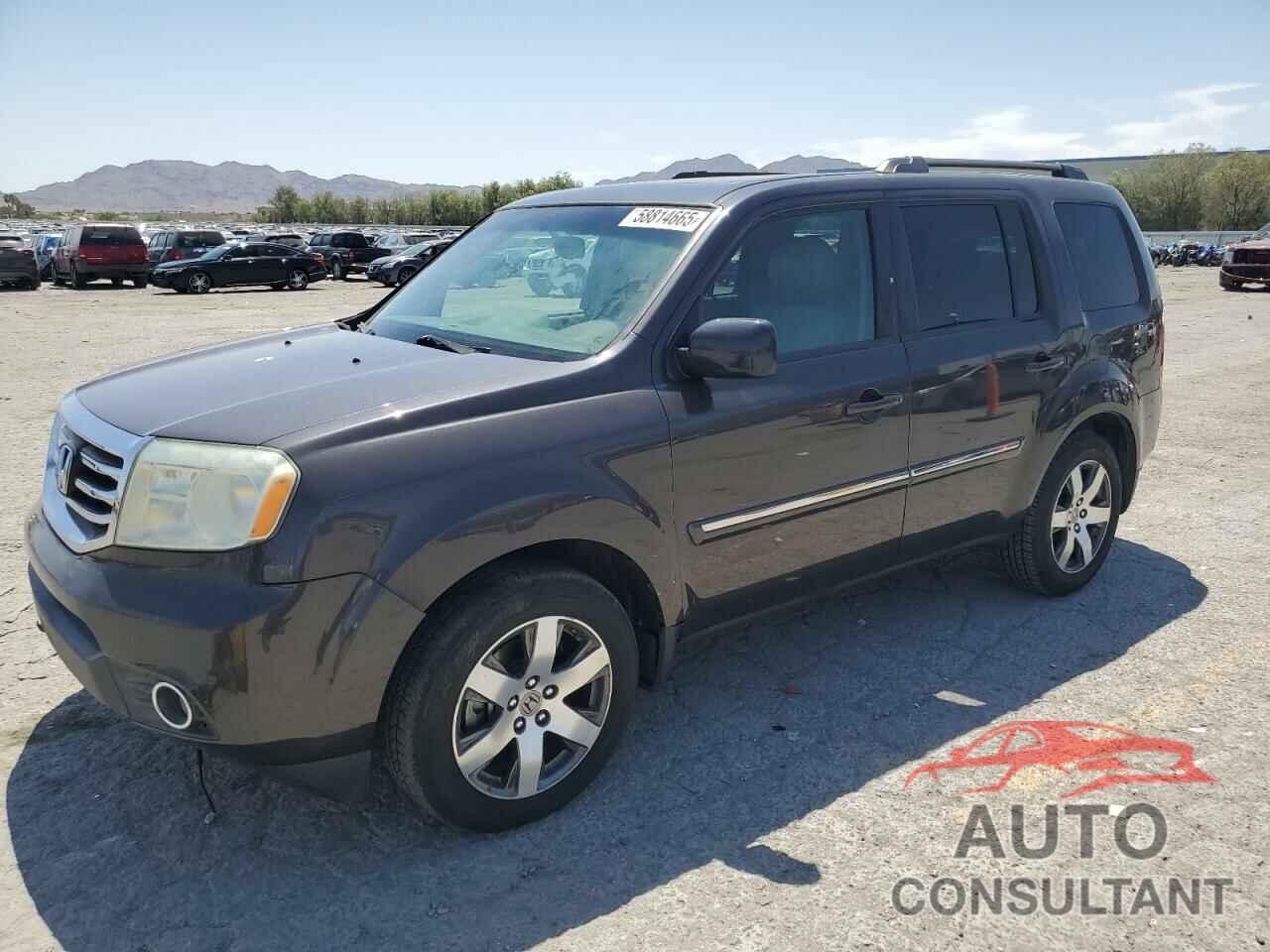 HONDA PILOT 2013 - 5FNYF3H98DB015861