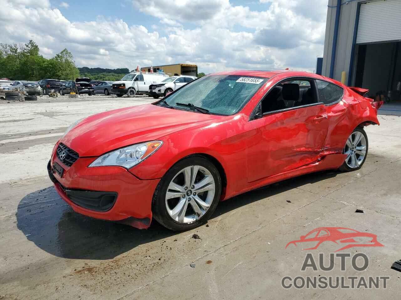 HYUNDAI GENESIS 2010 - KMHHT6KD9AU025207