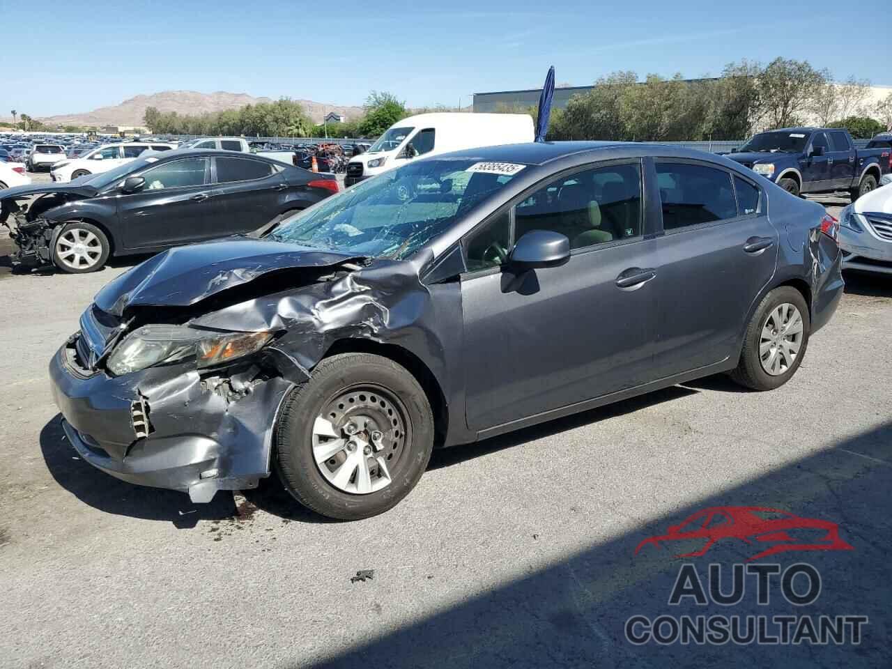 HONDA CIVIC 2012 - 19XFB2F56CE321474