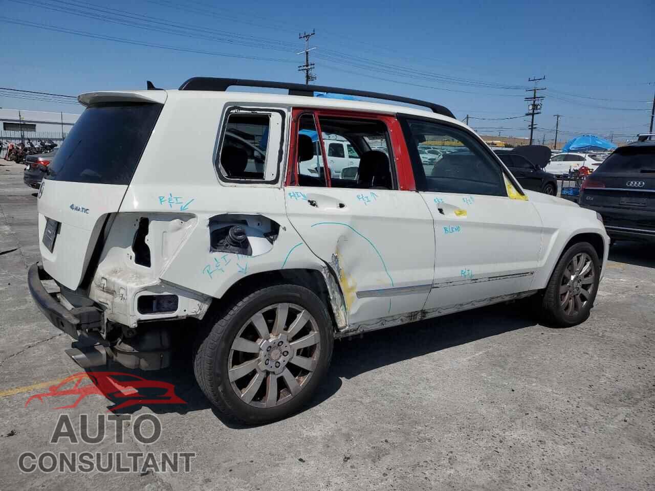 MERCEDES-BENZ GLK-CLASS 2012 - WDCGG8HBXCF827515