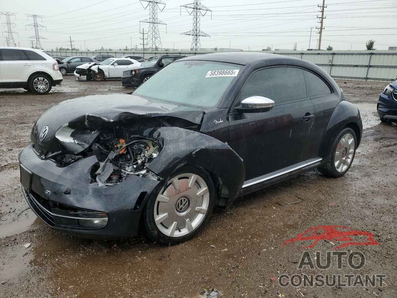 VOLKSWAGEN BEETLE 2013 - 3VWVA7AT1DM663629