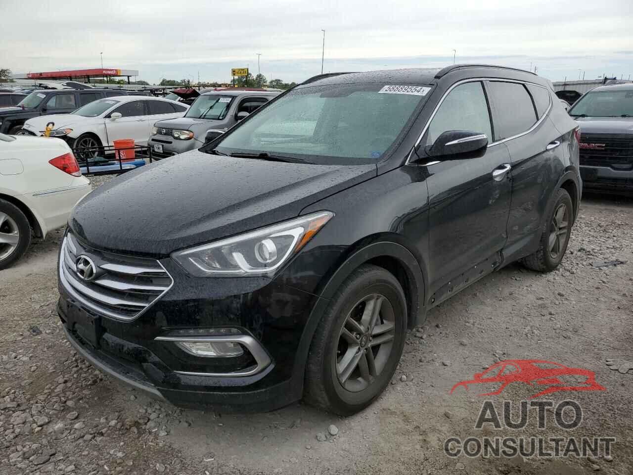 HYUNDAI SANTA FE 2018 - 5XYZU3LB6JG554228