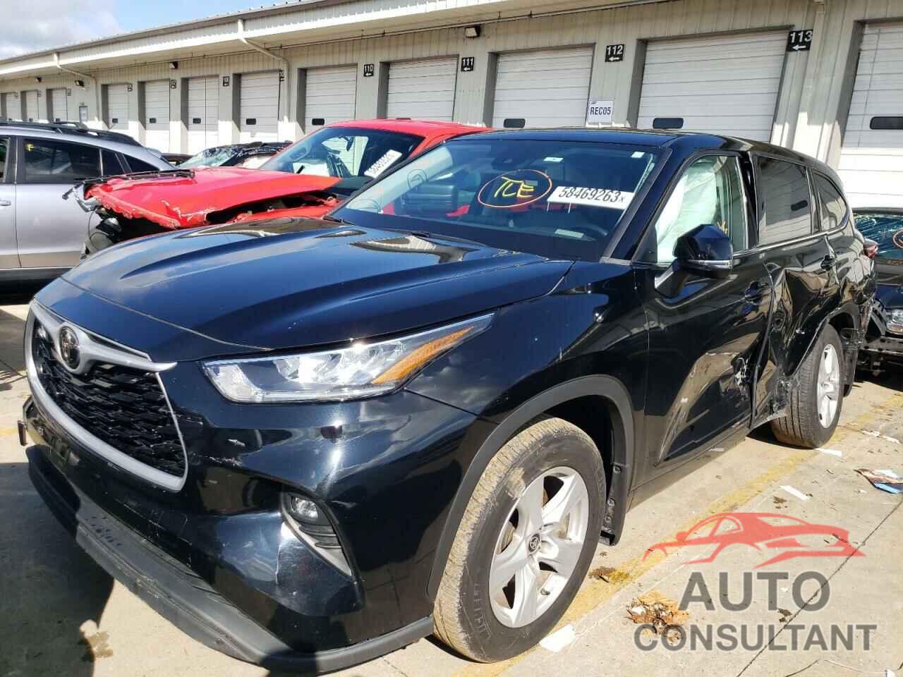 TOYOTA HIGHLANDER 2020 - 5TDBZRBH7LS026103