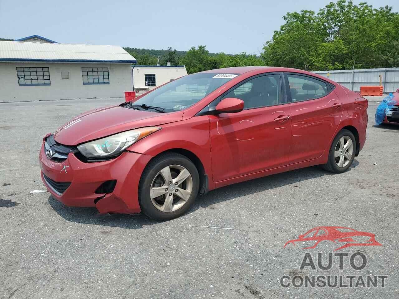 HYUNDAI ELANTRA 2013 - KMHDH4AEXDU936410