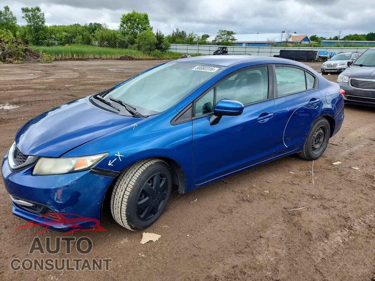 HONDA CIVIC 2014 - 19XFB2F51EE216845